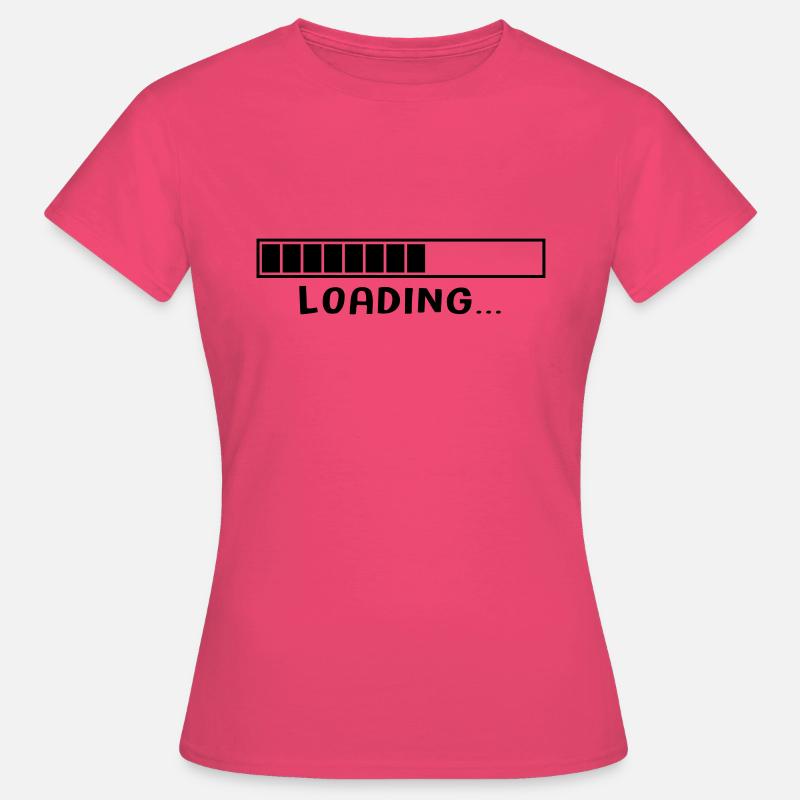 LOADING 4 - T-shirt Femme - rose azalée