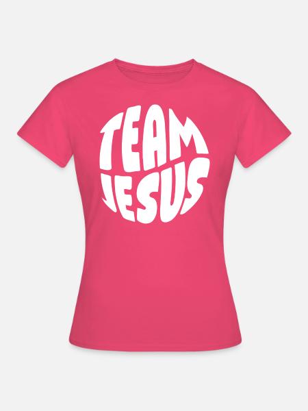 Team Jesus - Frauen T-Shirt - Azalea