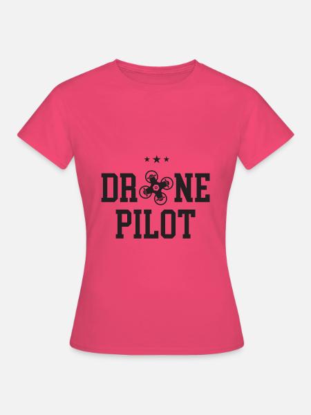 Drohnen-Pilot - Frauen T-Shirt - Azalea