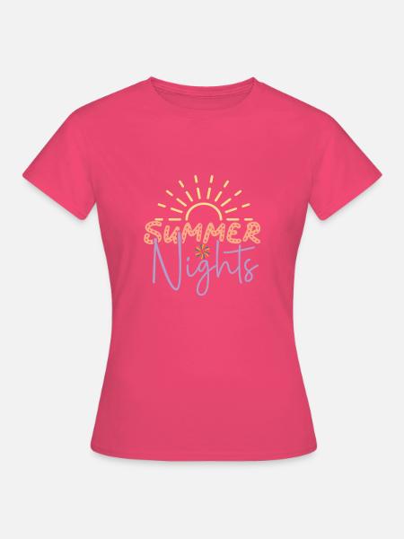 Sommernächte - Frauen T-Shirt - Azalea