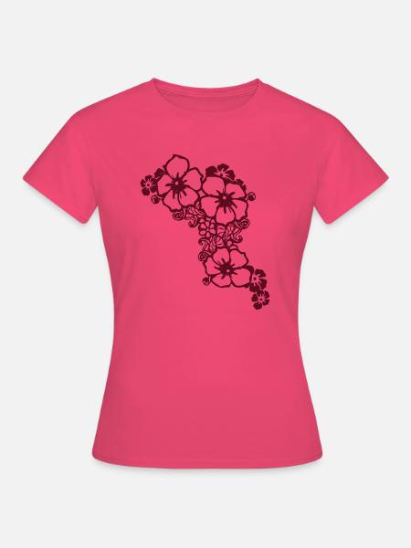 flower - Frauen T-Shirt - Azalea