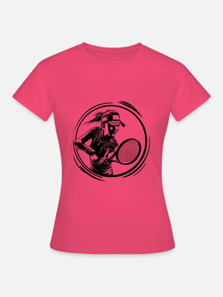 Tennis Spielerin - Frauen T-Shirt - Azalea