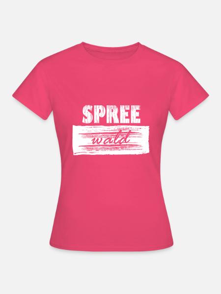 Mein Spreewald - schrift Design - Frauen T-Shirt - Azalea