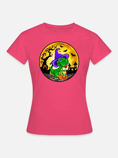 T-Rex Halloween - Dinosaurier Halloween - Frauen T-Shirt - Azalea