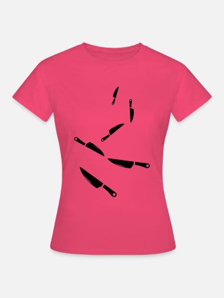 Messer icon - Frauen T-Shirt - Azalea