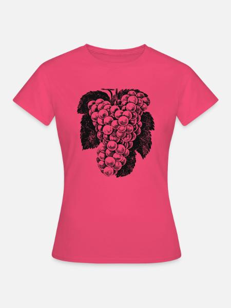 Weintrauben-v10 [Konverti - Frauen T-Shirt - Azalea