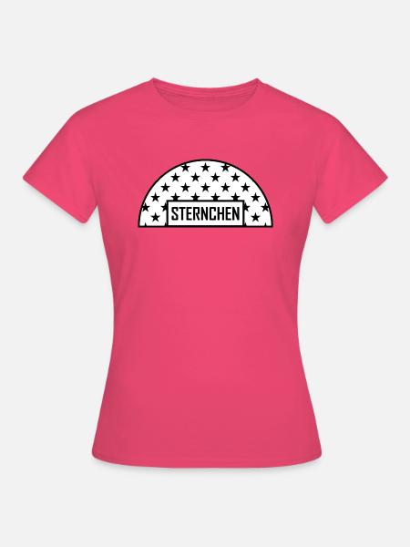 Sternchen Bogen - Frauen T-Shirt - Azalea