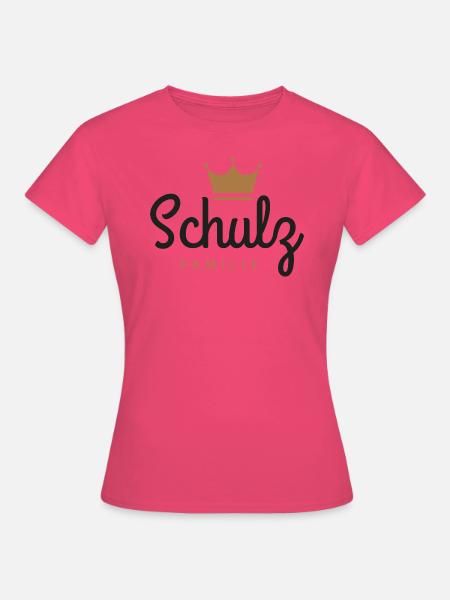 Schulz Familie - Frauen T-Shirt - Azalea