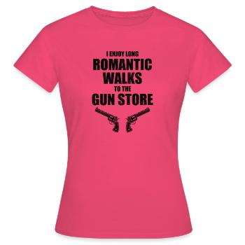Weapons Sports Shooting Shooting Range Sports Shooter - Women's T-Shirt - azalea - Front - AI Model Female 172 dark (172cm)