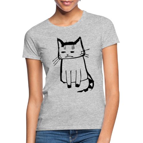 cat drawings on t shirt - Frauen T-Shirt
