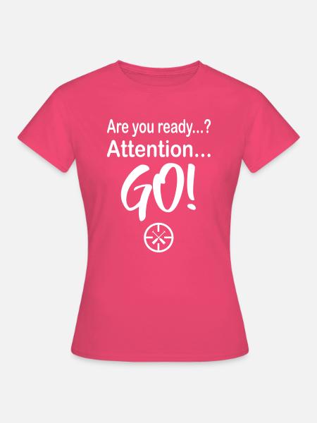 Drachenboot Are you Ready? 1c - Frauen T-Shirt - Azalea