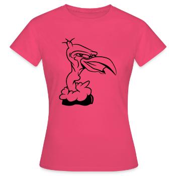 Be the first - Women's T-Shirt - azalea - Front - AI Model Female 172 dark (172cm)