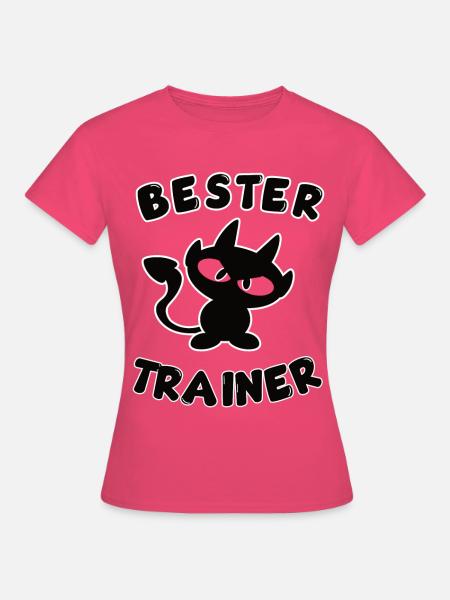 cooles bester Trainer Design - Frauen T-Shirt - Azalea
