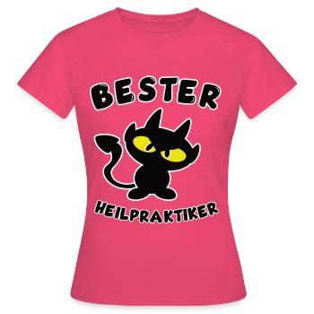 cool best naturopath design - Women's T-Shirt - azalea - Front - AI Model Female 172 dark (172cm)