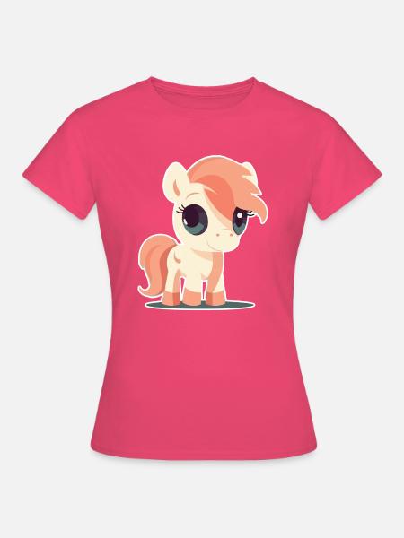 Pony - Frauen T-Shirt - Azalea