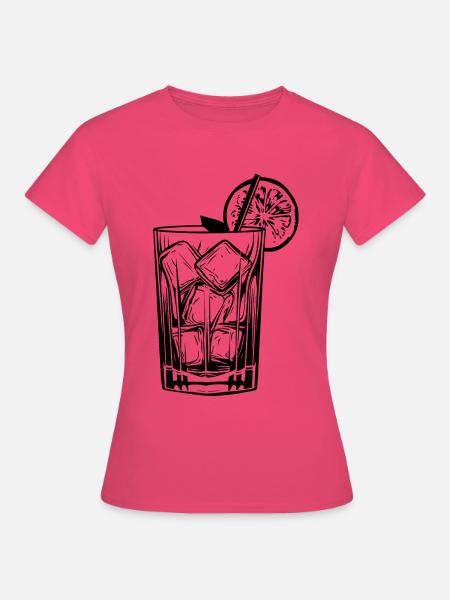 Limonade Drink Symbol - Frauen T-Shirt - Azalea