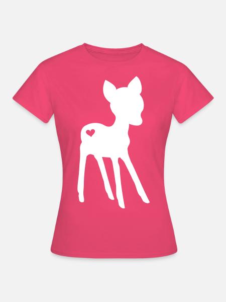 Reh - Frauen T-Shirt - Azalea