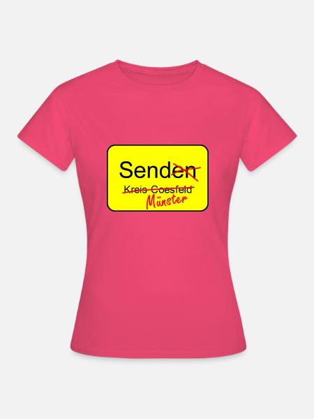 Send Münster - Frauen T-Shirt - Azalea
