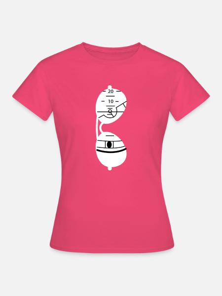 Piloten T-Shirt - Pilot - Flugzeug - Pilotenbrille - Frauen T-Shirt - Azalea