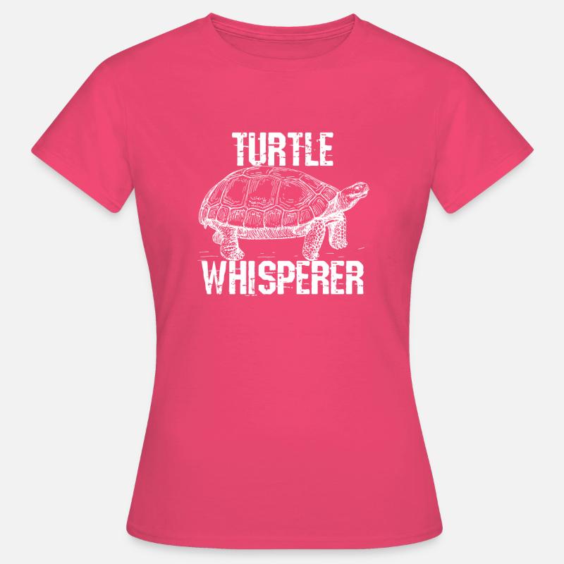 turtle - Women's T-Shirt - azalea