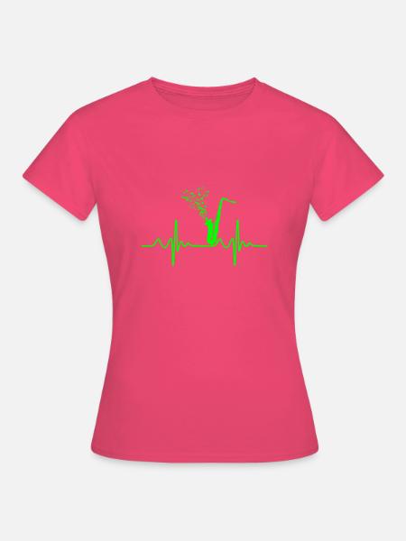 Saxophon - Frauen T-Shirt - Azalea