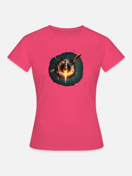 Blackhole Delta - Frauen T-Shirt - Azalea