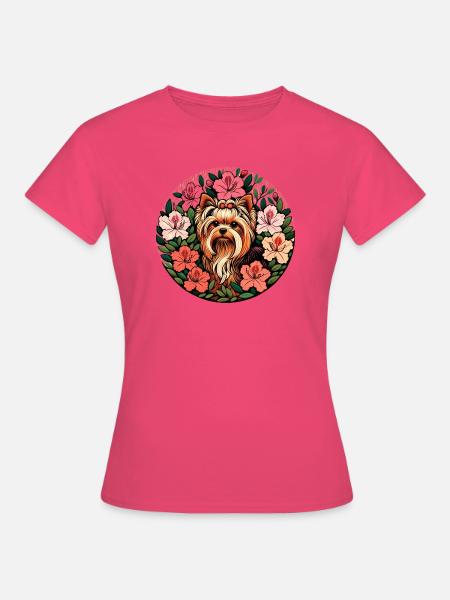 Süßer Yorkie - Frauen T-Shirt - Azalea