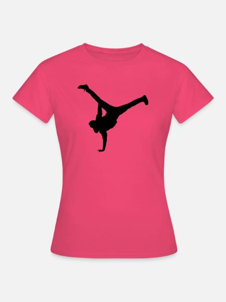 breakdance move - Frauen T-Shirt - Azalea
