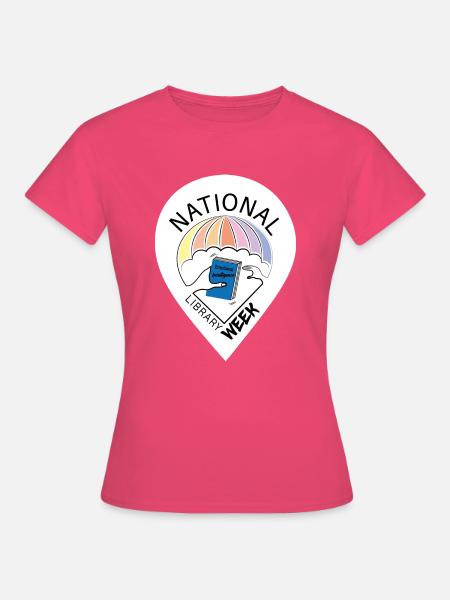 Buchwoche Freund der Bücher - Frauen T-Shirt - Azalea