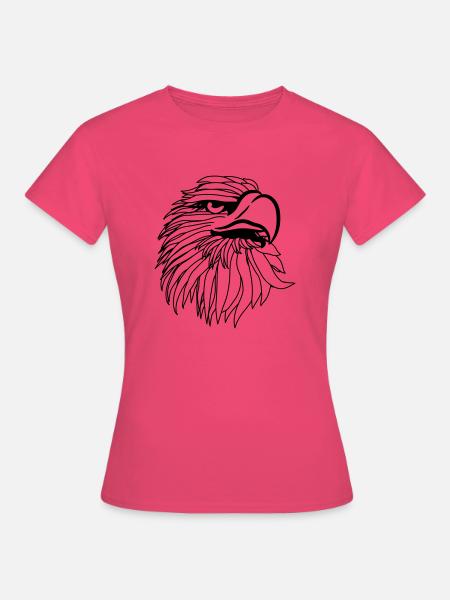 Adler adlerkopf - Frauen T-Shirt - Azalea