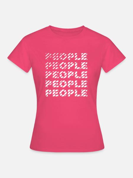 PEOPLE 02 - Frauen T-Shirt - Azalea