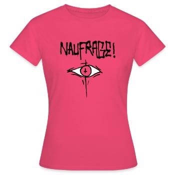 SCHIFFSWRACK MARKIEREN - Frauen T-Shirt - Azalea - Vorne - AI Model Female 172 dark (172cm)