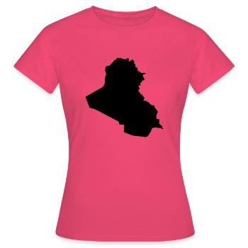 irak - Frauen T-Shirt - Azalea - Vorne - AI Model Female 172 dark (172cm)