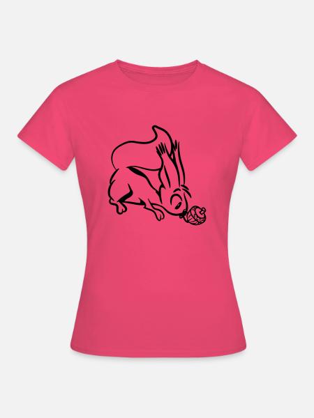 Eichhörmchen süss witzig - Frauen T-Shirt - Azalea