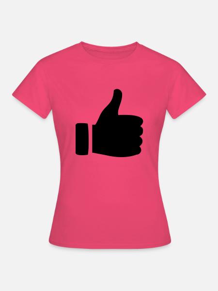 I like - gefällt mir! - Frauen T-Shirt - Azalea