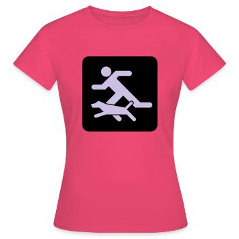 Hundesport 7 - Frauen T-Shirt - Azalea - Vorne - AI Model Female 172 dark (172cm)