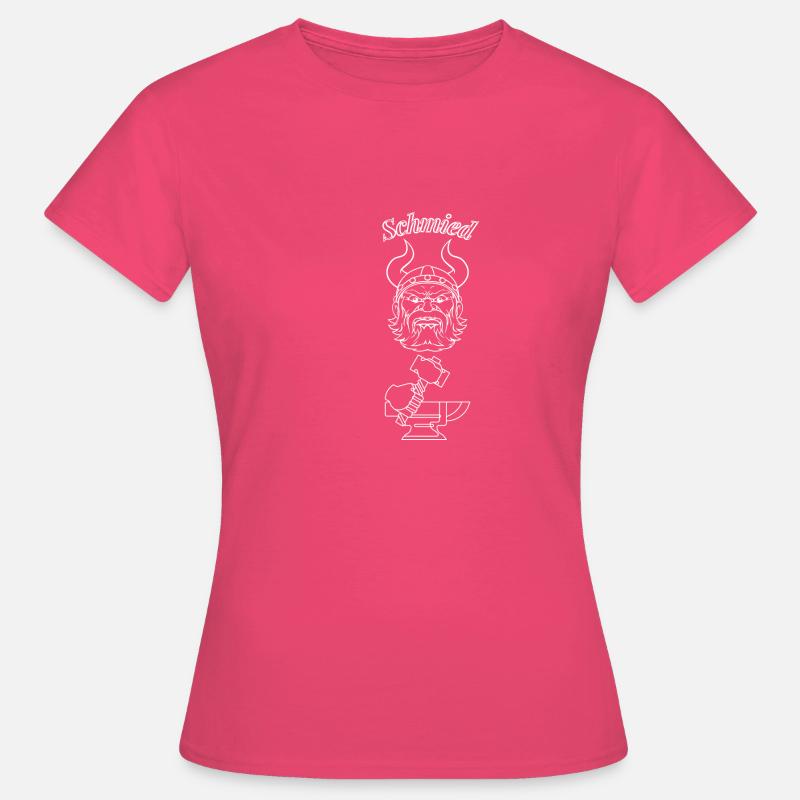 Blacksmith text white - Women's T-Shirt - azalea