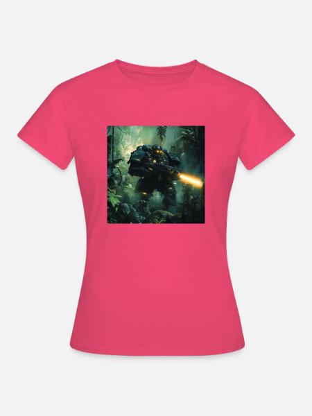 Sci Fi Krieger3 - Frauen T-Shirt - Azalea