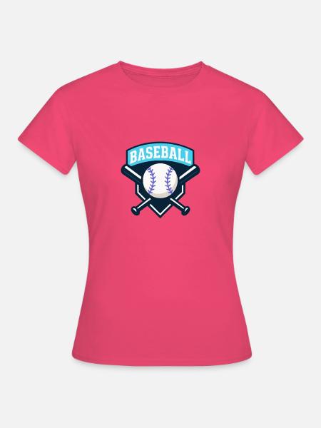 baseball logo - Frauen T-Shirt - Azalea