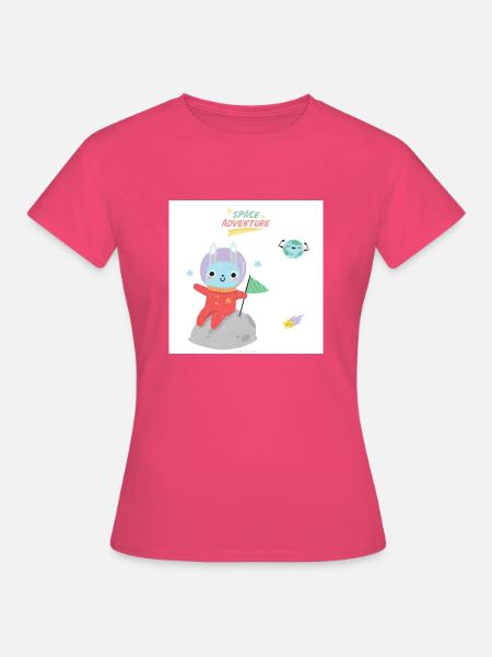 Space - Frauen T-Shirt - Azalea