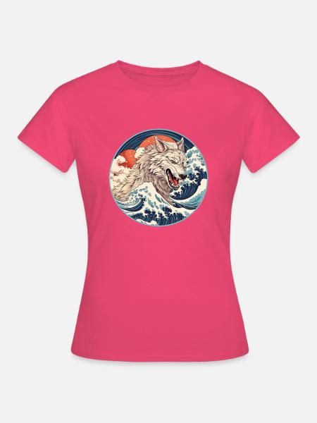 Seewolf Japan - Frauen T-Shirt - Azalea