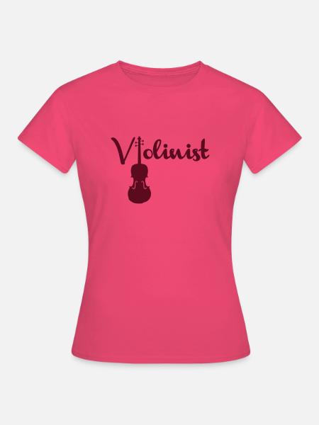 violinist - Frauen T-Shirt - Azalea