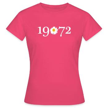 Marguerite of the Year 1972 - Women's T-Shirt - azalea - Front - AI Model Female 172 dark (172cm)