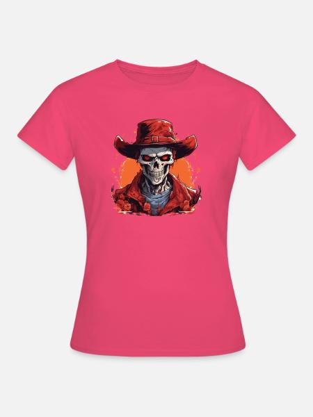 Skullhead 1 - Frauen T-Shirt - Azalea