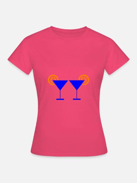 Cocktail Icon - Frauen T-Shirt - Azalea