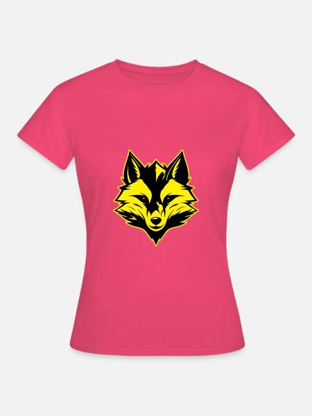 Fuchs Tier Porträt - Frauen T-Shirt - Azalea