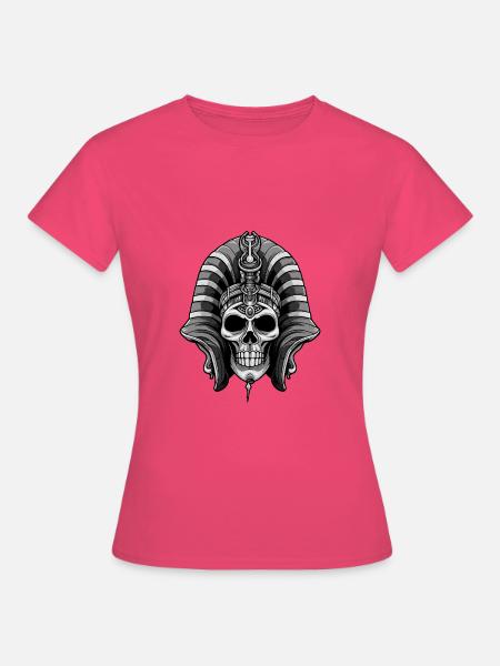 Pharao Totenkopf - Frauen T-Shirt - Azalea