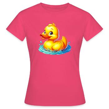 Duckling Duck Duck Duck - Women's T-Shirt - azalea - Front - AI Model Female 172 dark (172cm)