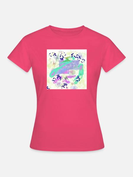 fantasie flower blumen - Frauen T-Shirt - Azalea