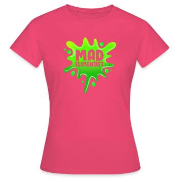 Slime visqueux Slime - T-shirt Femme - rose azalée - Devant - AI Model Female 172 dark (172cm)